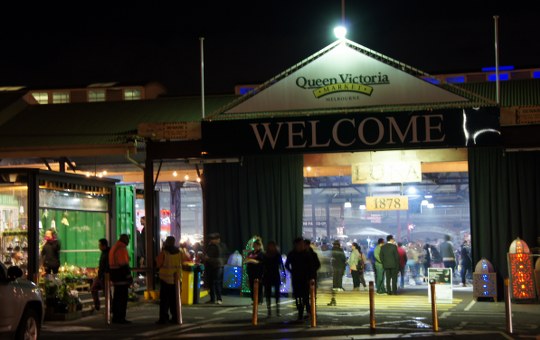 queen victoria market night market