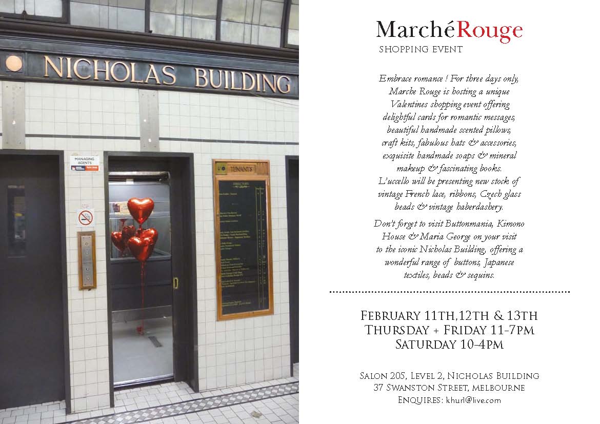 MarcheRouge Email flyer